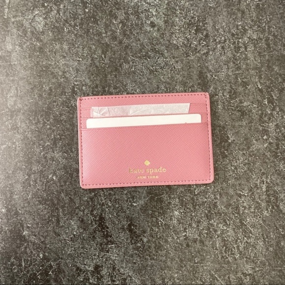 KATE SPADE NWT Greta Court Glitter Crossbody and Card Holder Pink - Picture 4 of 8